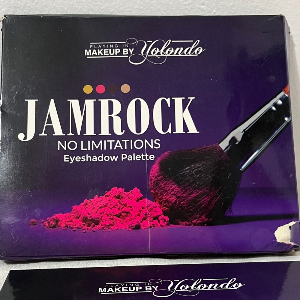 Jamrock No Limitations Eyeshadow Palette - Vibrant Pink